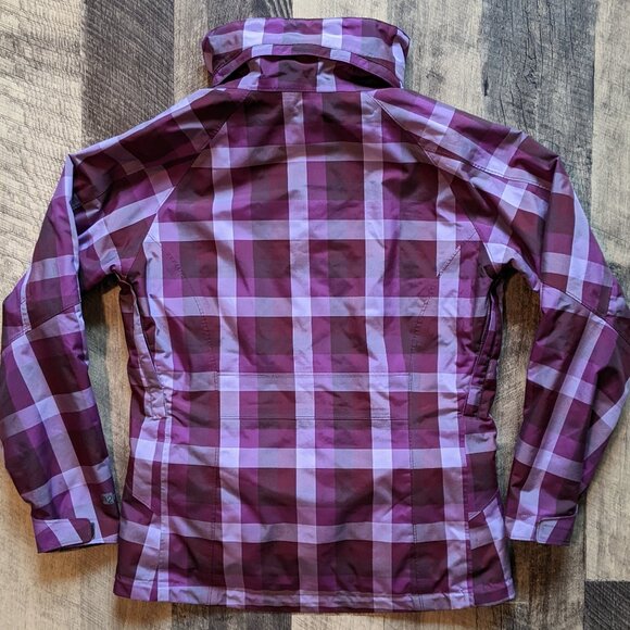 Patagonia Insulated Sidewall Jacket Plaid Ski Snowboard - Picture 4 of 9